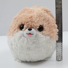 Fuwa Mofu White Dog Amuse Plush 10  Stuffed Toy Doll Japan