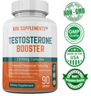 1 Pk Testosterone Booster Tribulus Terrestris Chrysin Low Test Boost Natural