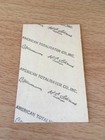 1942 Pascoag Park Horse Racing Rare Amtote Betting Ticket  Rhode Island