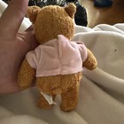 Avon Breast Cancer Crusade Pink Ribbon Plush Teddy Bear W  Pink Shirt  Small