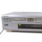 Sony Wv-h5 Hi8 8mm Vhs Vcr W Video Deck Player Perfect Operation Junk Silver