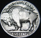 Nice Tougher Date 1924-d Buffalo Nickel 5   Free Shipping  Le77rw