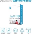 Hp Printer Paper   8 5 X 11 Paper   Copy  print 20 Lb   1 Ream Case - 500 Sheets