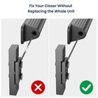 2 Pack Rv Screen Door Closer Cable Wire Replacement Compatible With Safone