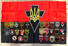 Set 28 Hook Patch And Flag Ukrainian Army Pravy Sektor Right Sector Ukraine War