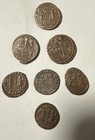 Ancient Roman Coins Lot Of 7 - Constantine 1 - Great Condition  free Bonus Coin 