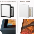 Rural Landscape Oil Painting Canvas Print Vintage Framed Animal Wall Art Decor