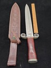 New Impact Cutlery Custom Knives 19 5  Dagger short Sword With Damascus Accents 