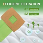 Type Bb Canister Bags Replacement Fit For Oreck Xl Canister Vacuum