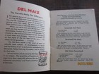 Vintage Variety With Del Maiz Corn By Molly Ward Small Recipe Booklet