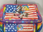 Rare Lisa Frank American Blonde Cowgirl W paint Lunch Box Bag Insulated Bag 90s