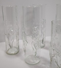 5 Vintage 9  And 7  Libbey La Femme 3d Nude Glasses Barware Highball Tumbler