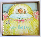 Vintage Baby Album - First Diary And Picture Album - 1960 W original Box Unused