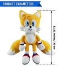 Sonic The Hedgehog Tails Plush Stuffed Animal 12    Toy Sega Video Game Character