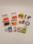 Zuru Mini Brands Lot Of Foodie Fast Food   Restaurants   Grocery 16 Piece Lot