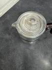Vintage Pyrex Flame Ware Complete Stove Top Percolator With Bakelite Handle