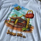 Vintage 1994 The Flintstones Rocdonalds Mcdonalds Movie Promo Shirt Sz Xl 