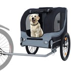 Large Pet Bicycle Trailer   Stroller Dog Cat Bike Carrier 120lbs Water Resistant