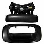 For 99-07 Chevy Silverado Gmc Sierra Tailgate Door Handle   Bezel Textured Black