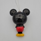 Disney Mickey Mouse Christmas Ornament Decoupage Hallmark 4 5    Euc