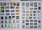 Sri Lanka Stamp Collection On Album Pages