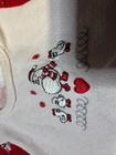 Vintage Healthtex Christmas Romper Size 3-6 Mo Embroidered
