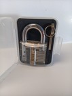 Transparent Padlock With 2 Keys For Lock Smith Training Or Decor Bullkeys Brand