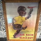 Wwii Us Home Front Air Raid And Blackout Framed Print poster Original