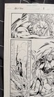 Original Comic Art Grifter Issue 8 Comic Storyboard 