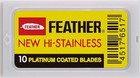 100 Feather Double Edge Shaving Blades Pack Count For Safety Razors
