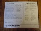 Vintage Original Brochure Kawasaki 85 J1tl 1960 s