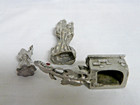 Lot Of 3 Wizards - Dragon - Castle Fine Pewter Figures