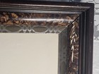 Victorian Antique Walnut Wood Etched Deep Well Frame Eastlake Era 14   12  