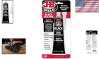 Black Rtv Silicone Sealant   Adhesive - 3 Oz  Waterproof Industrial Quality