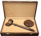 Presentation Quality Judge  Lawyer  Or Organization Gavel And Sound Block In    