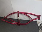 Vintage 77 Schwinn 20  Red Stingray S2 Muscle Bicycle Frame Deluxe Scrambler Bx