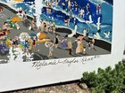 Enamel Melanie Taylor Kent Ap Nj Atlantic City Artist Proof Serigraph Boardwalk
