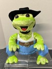 Gemmy Frogz Country Series Animated 10    Frog Save A Horse Ride A Cowboy