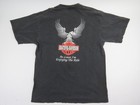 Vintage 90s Grateful Dead X Harley Davidson T Shirt Harley Motorcycle Black Xl