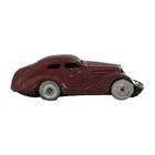 Vintage Schuco 1001 Mirako Car Us Zone Germany Patent Clockwork Tin Toy No Key