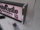 White Castle Hamburgers Led Display Lighted Sign Lightbox Wall Hanging Light