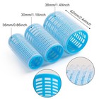 Self Grip Hair Rollers Set  With Hairdressing Curlers  large  Medium  Small           