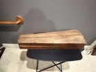 Antique Primitive Coffin Style Violin fiddle Case    Handmade Ozark Folk Art