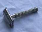 Vintage Gillette H 4 Slim Safety Razor Shaving