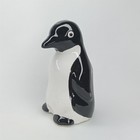 Vintage 1950s Enesco Ceramic Penguin Toothpick Holder With Original Foil Sticker