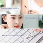 1000 Count Organic Bamboo Cotton Swabs - Pointy round Head Biodegradable Wood   