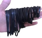 50pcs 40-135mm Universal Mix Cassette Tape Machine Belts  Common 4mm Flat Rubber