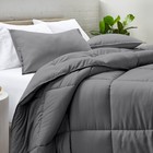 Microfiber Comforter Set  Soft   Warm  goose Down Alt   By Bare Home