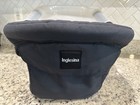 Inglesina Fast Table Chair With Tray  Black  Portable Baby High Chair