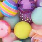 Chunky Bubblegum Beads  Mixes 20mm Beads  Pretty Pastels And Purple  For Crafts